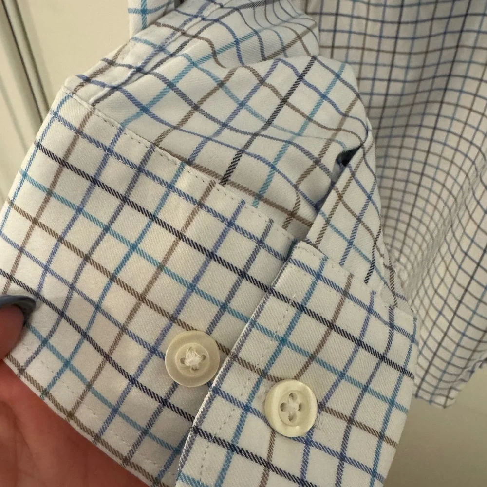 JOHNNIE-O MEN'S PADDOCK PERFORMANCE BUTTON-DOWN SHIRT Medium - Picture 7 of 10